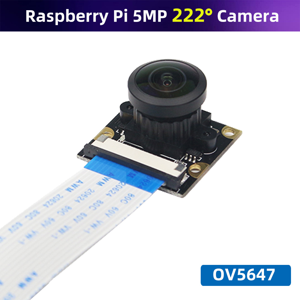 Raspberry Pi 222 Degree Fish E - Raspberry Pi Hq Camera Microscope Lens 评论和价格